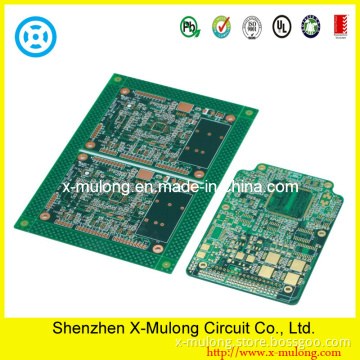 8 Layer Electronic PCB, Imm. Ni/Au (Au: 3u")